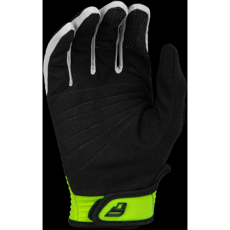 FLY RACING Youth F-16 Gloves Black/Neon Green Y2xs