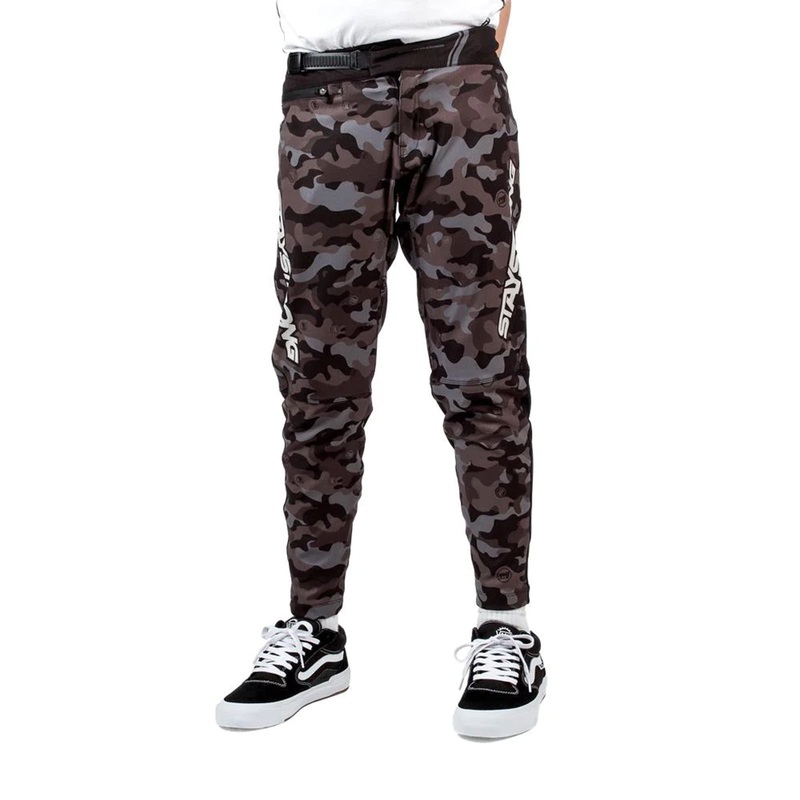 Stay Strong V3 Youth BMX Race Pants-Grey Camo Youth 20