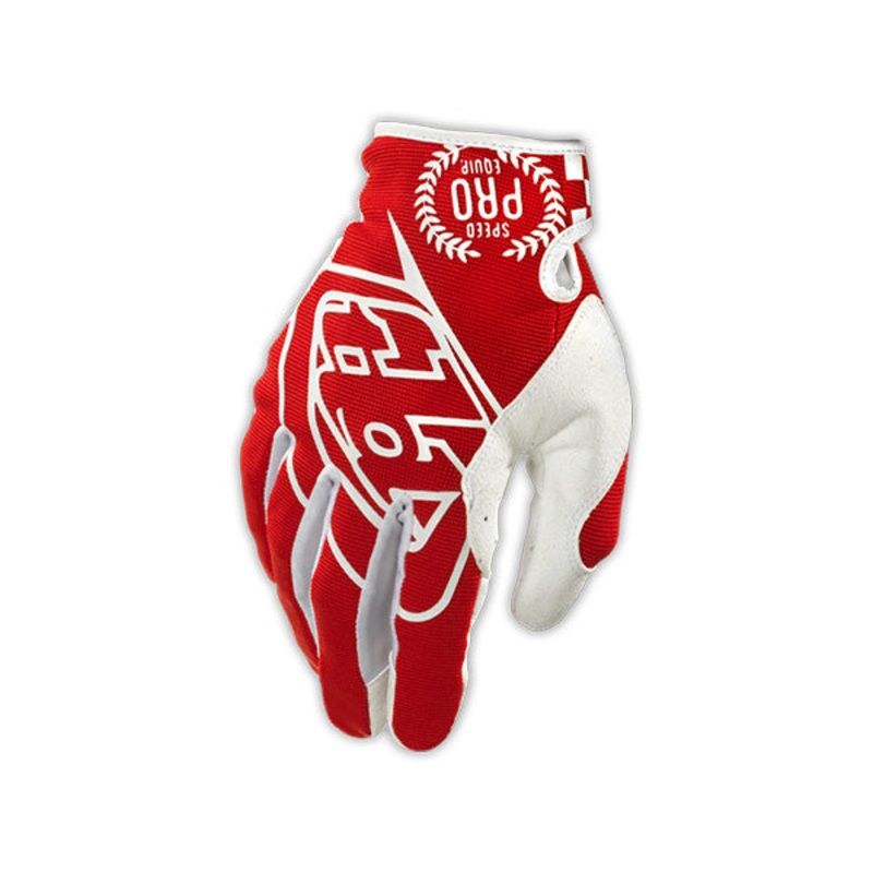Troy Lee SE BMX Race Gloves-Red Adult Small