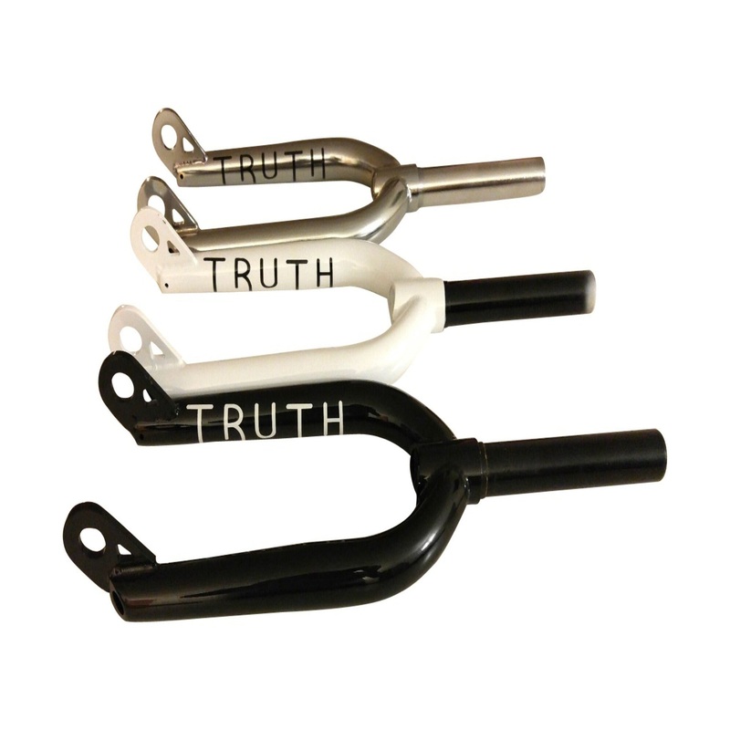 TRUTH BMX | 20MM CHROMOLY BMX RACE FORKS Chrome