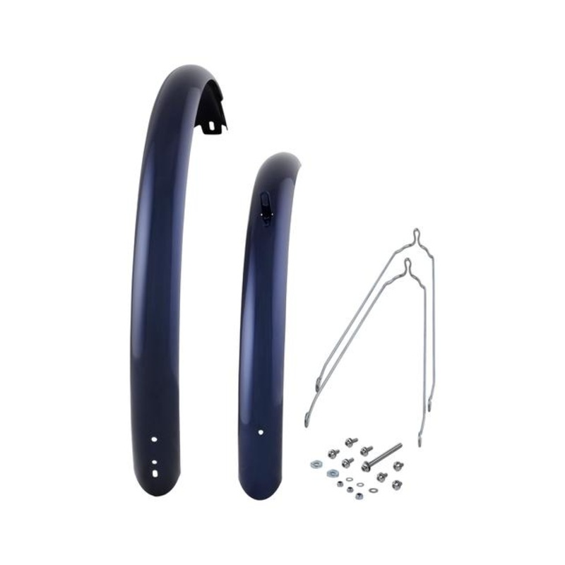Townie Original 7D EQ Step-Over Fender Sets Oxford Blue 26″, Front and Rear