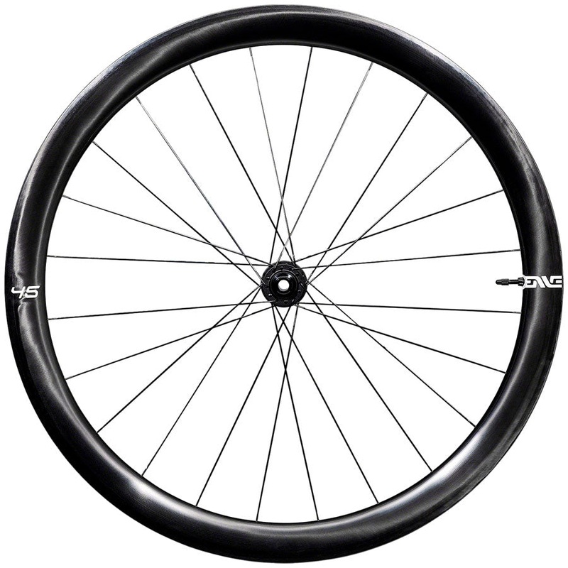 ENVE Composites 45 Foundation Front Wheel – 700, 12 x 100, Center-Lock, Black