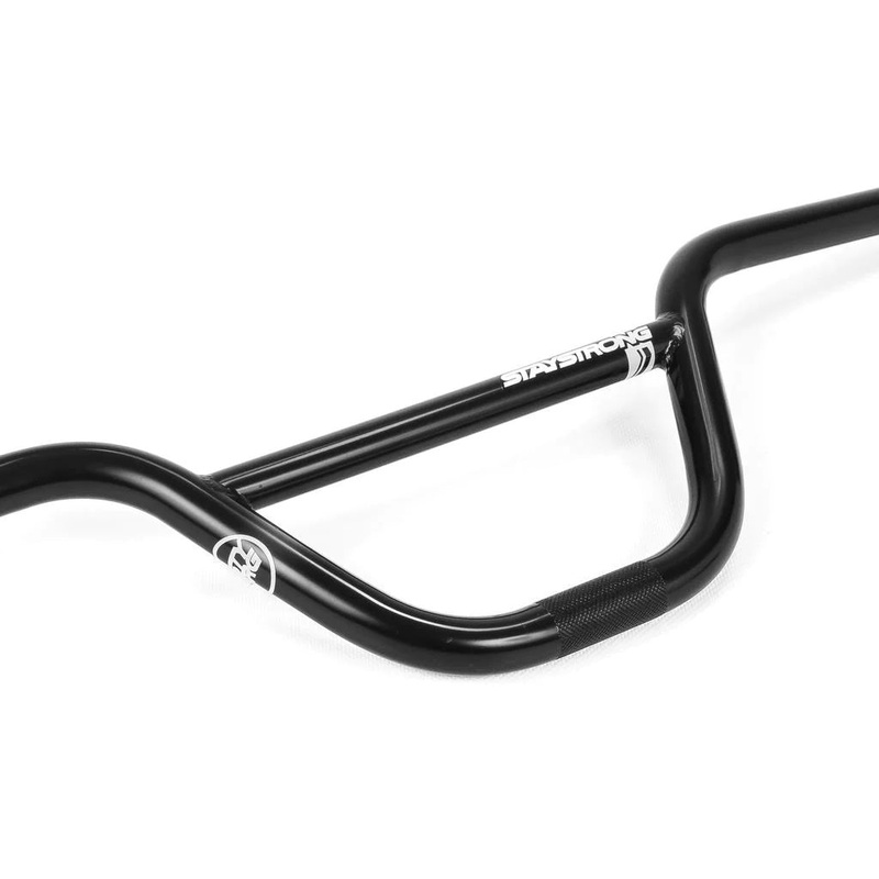 Stay Strong Chevron Cruiser V2 Chromoly BMX Race Handlebars-Black 5.75″