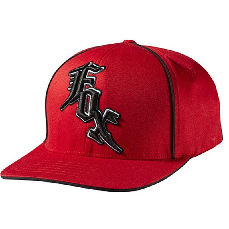 Fox Midnight Hat-Red Small/Medium