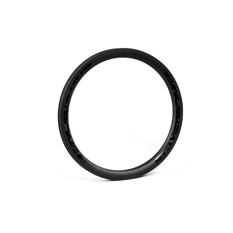 Stay Strong Race DVSN Carbon Front Rim 24 Inch (Each) Matte Black 36 Hole