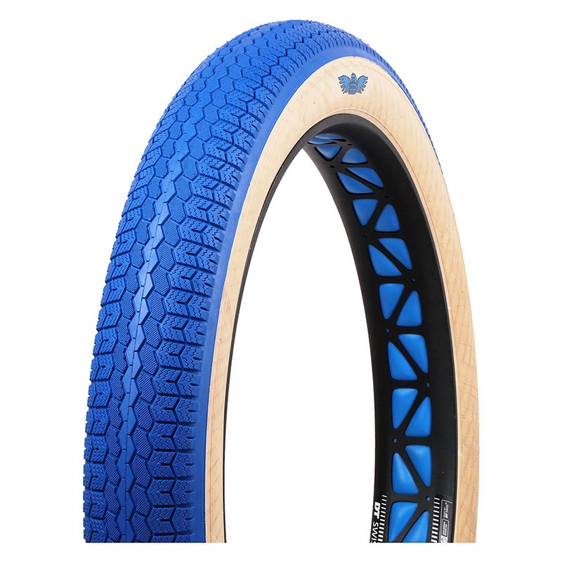 26×3.50 SE Racing  Chicane BMX Cruiser tire – Blue w/ Skinwall