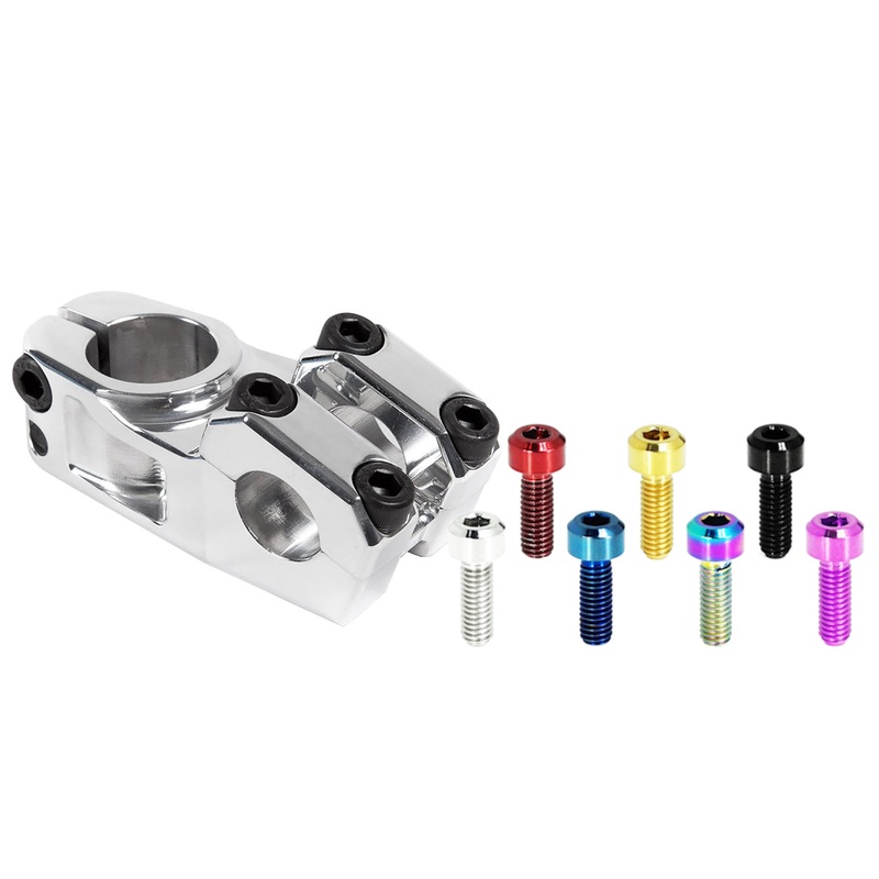 S&M XLT Race Stem (1 1/8″ 22.2mm) *Ti Bolts Avail* 49mm Black Stock