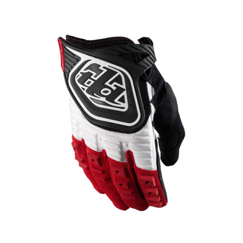 Troy Lee 2013 GP Gloves-Red/Black Adult Medium (9)