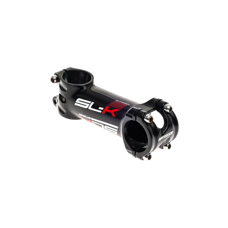 FSA SL-K Aluminum Stem 31.8mm Clamp 100mm 6 Degree Black/White/Red