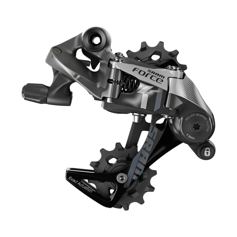 SRAM Force 1 Rear Derailleur – 11 Speed Medium Cage Gray
