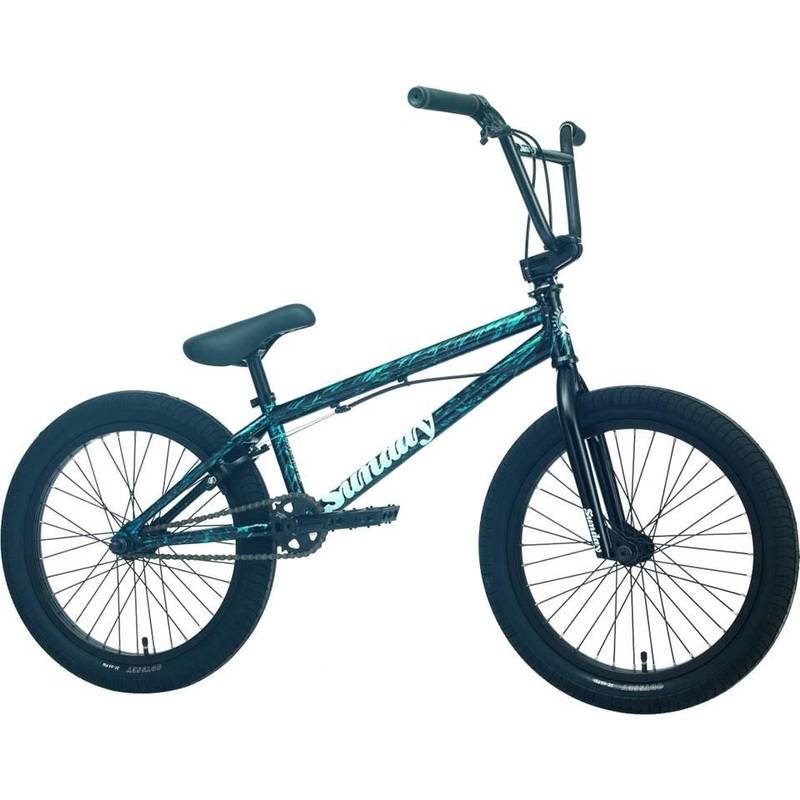 Sunday Forecaster Park BMX Bike Cyan Rain 20.5″