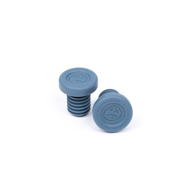BSD Forever Bar Ends (Steel Blue) Steel Blue