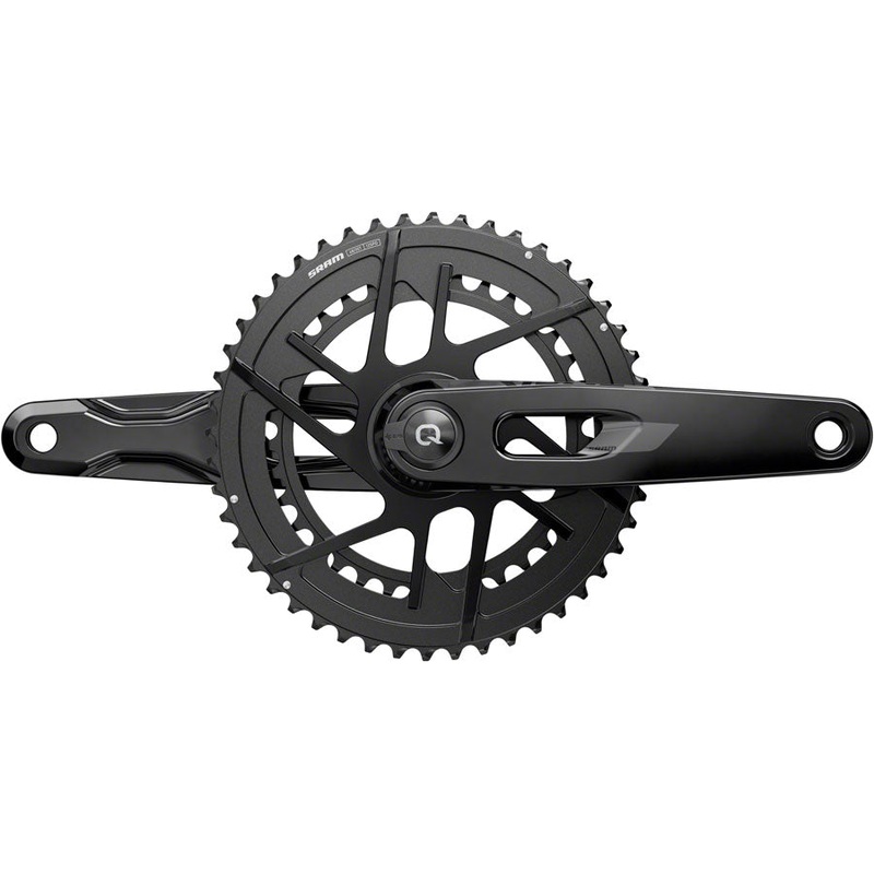 SRAM Rival AXS Power Meter Crankset – 170mm, 12-Speed, 48/35t, 8-Bolt Direct Mount, DUB PM Spindle, Black, E1