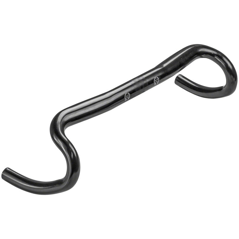 Velo Orange Nouveau Randonneur Handlebar – 31.8, 5 Degree Sweep, 85mm reach, 128mm Drop, 42cm, Noir