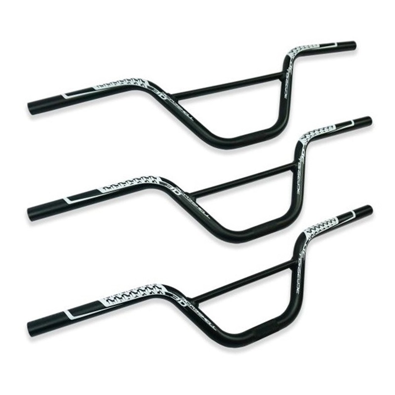 Bombshell Aluminum Race Bars-7.5″ Black