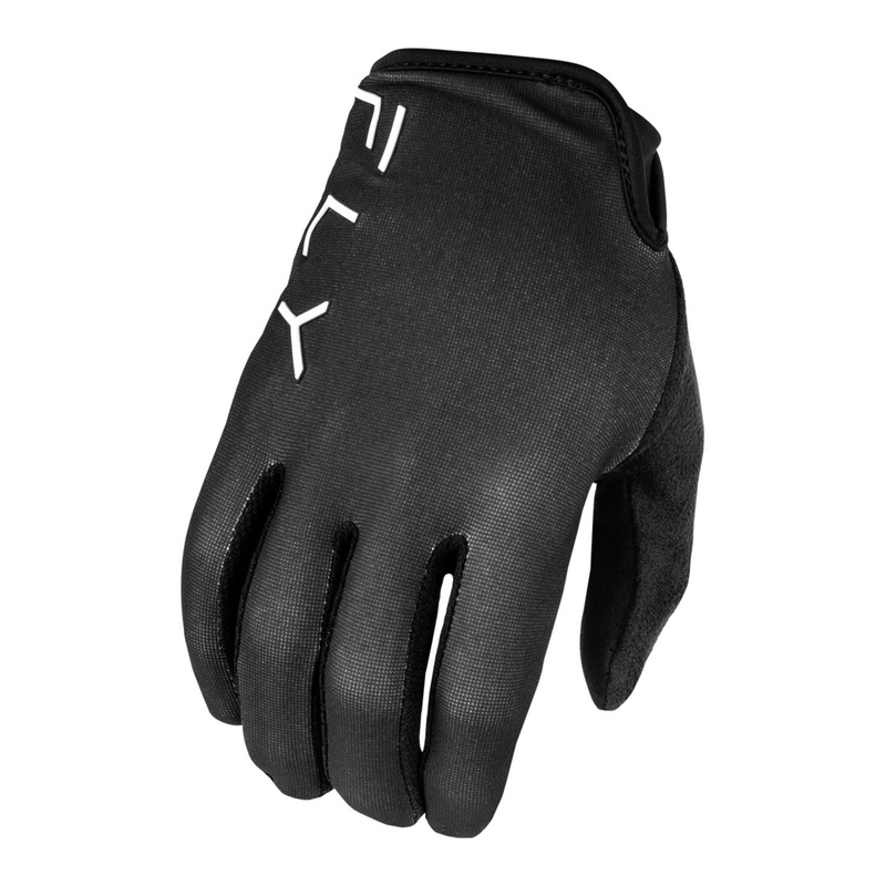 Fly Racing Radium BMX Race Gloves-Black Youth Large