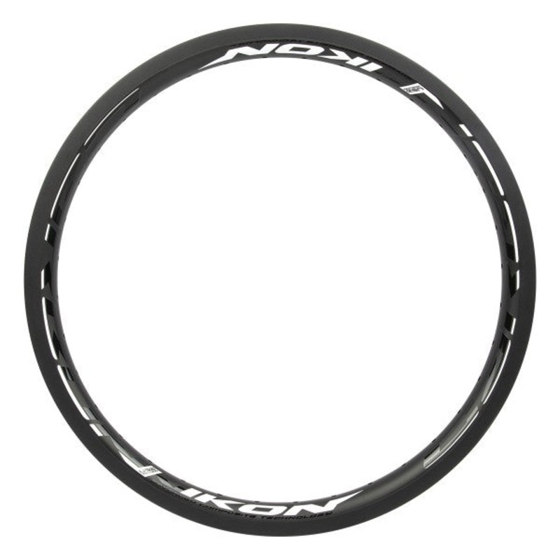 Ikon Carbon 20″ Rim 406x32mm 32h With Brake Surface Black / White