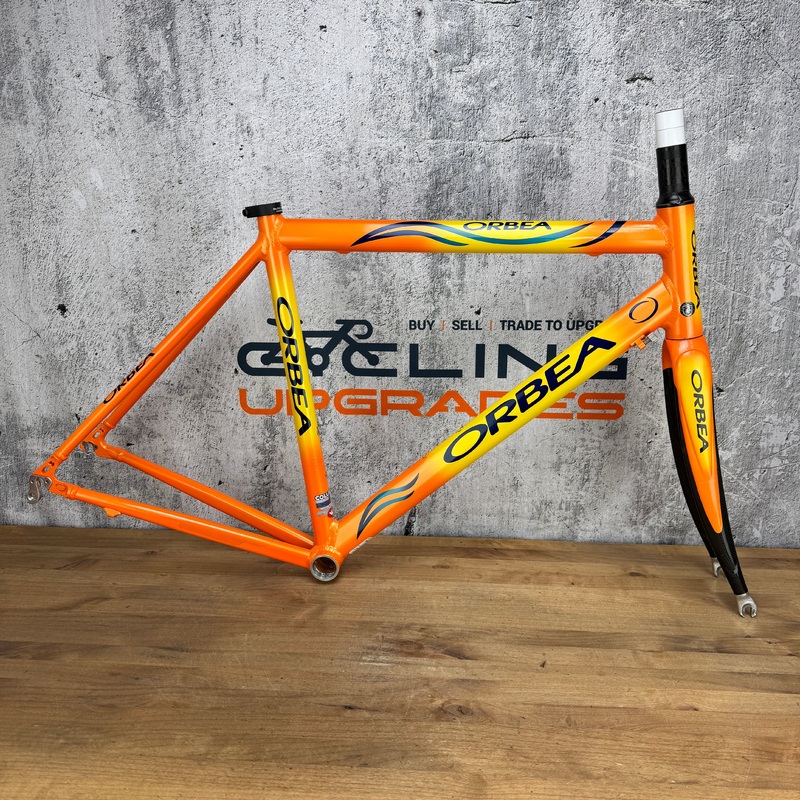 Vintage! Orbea Euskaltel Columbus Starship 6000 Alloy 54cm Rim Brake Frameset 700c