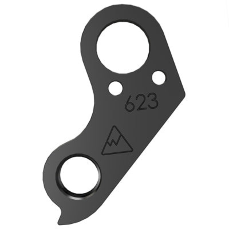 Wmfg Derailleur Hanger #623 Replacement Derailleur Hangers  Derailleur NA Black