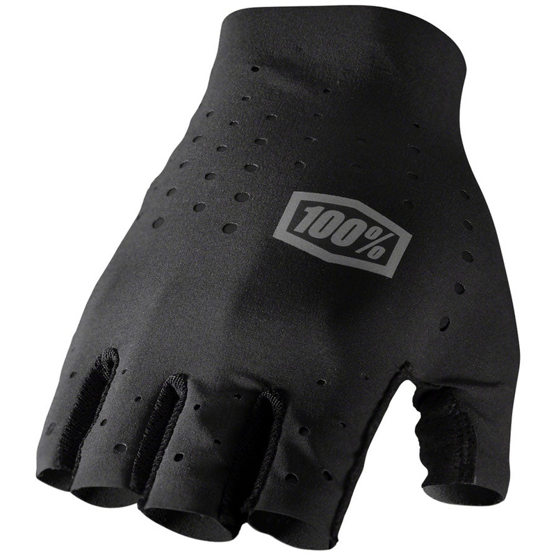 100% Sling Gloves – Black, Short Finger, Small