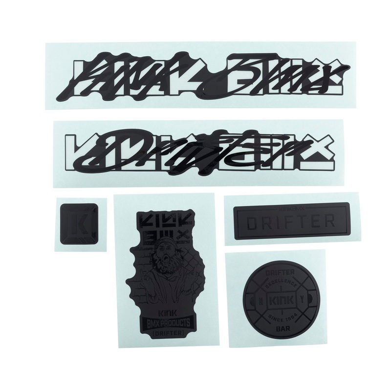 2023 Drifter Decal Kit Matte Midnight Black