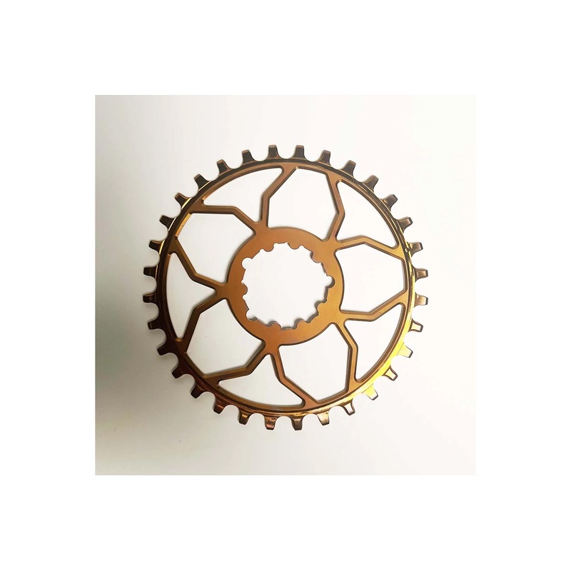 5DEV Titanium Direct Mount Chainring Bronze 32T