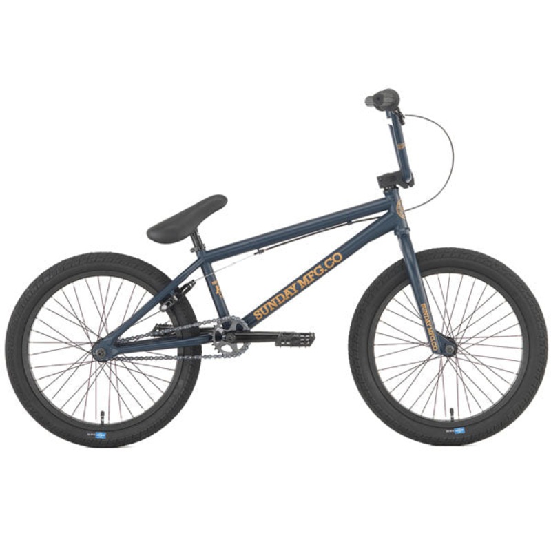 Sunday AM BMX Bike-20.5TT-Semi-Matte Midnight Blue