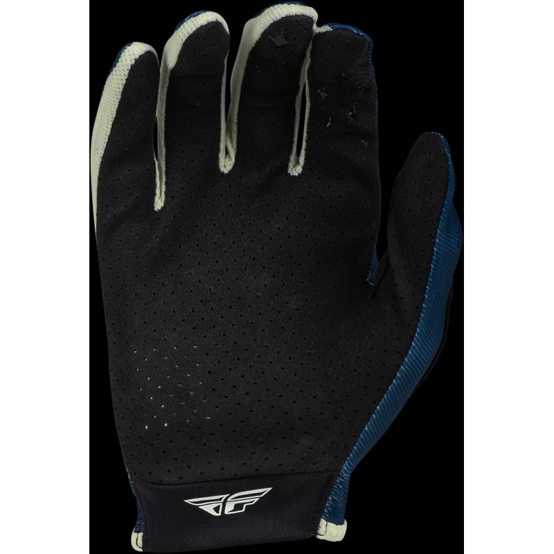 FLY RACING Girl’S Lite Gloves Navy/Ivory Yl