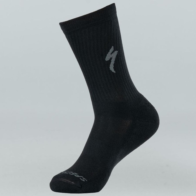 Techno MTB Tall Sock Black Small
