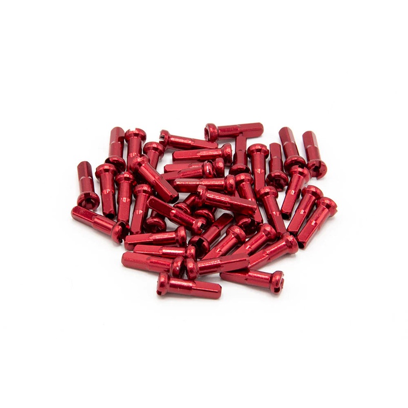 Theory alloy spoke nipples Black (40 Pieces)