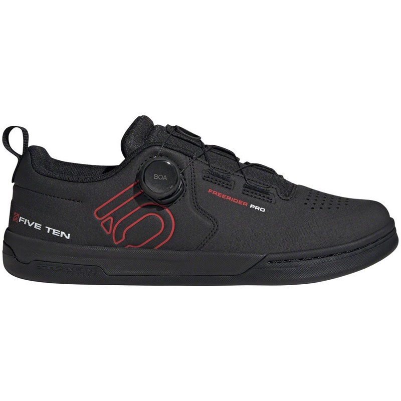 Five Ten Freerider Pro BOA Flat Shoes – Men’s Core Black/Red/FTWR White 6.5