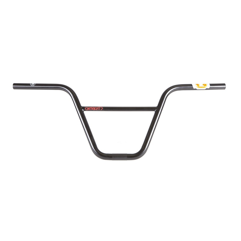 S&M Intrikat Chromoly BMX Handlebars-10″ Black