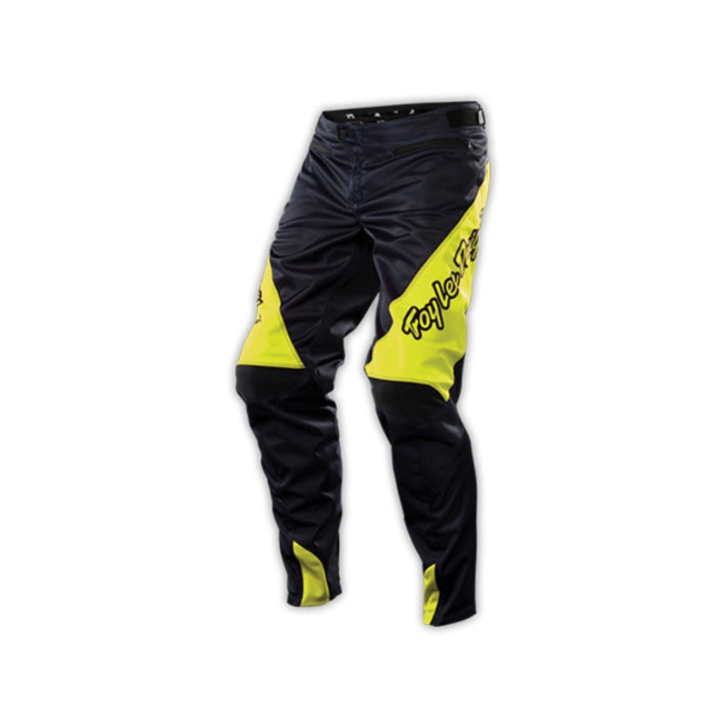 Troy Lee 2015 Sprint Race Pants-Gray/Yellow Adult 28