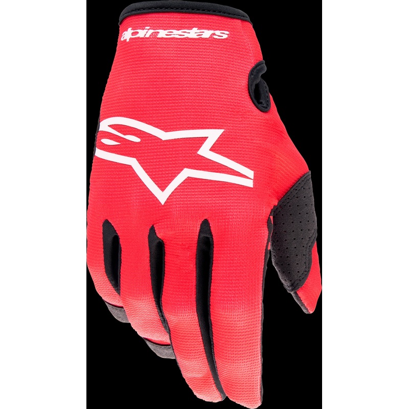 ALPINESTARS Youth & Kids Radar Gloves Mars Red/White Youth Medium
