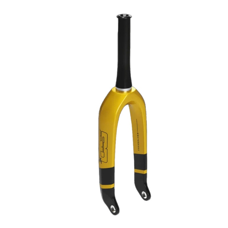 Sd Pro Tapered Carbon BMX Fork V2-24″-Black/Gold