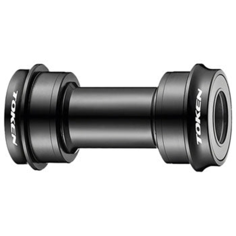 Token BB30A2R Press Fit Bottom Bracket – BB30A (Cannondale), Shimano HollowTech II, Black