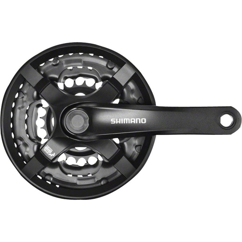 Tourney FC-TY501 Crankset Black 170 48/38/28