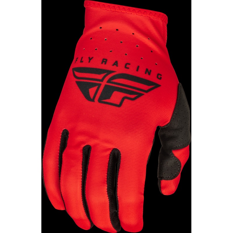 FLY RACING Lite Gloves Red/Black Md