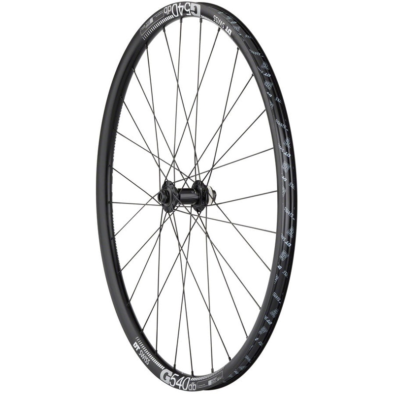 Quality Wheels Shimano Tiagra/DT G540 Front Wheel – 700c 12 x 100mm Center-Lock BLK 28H