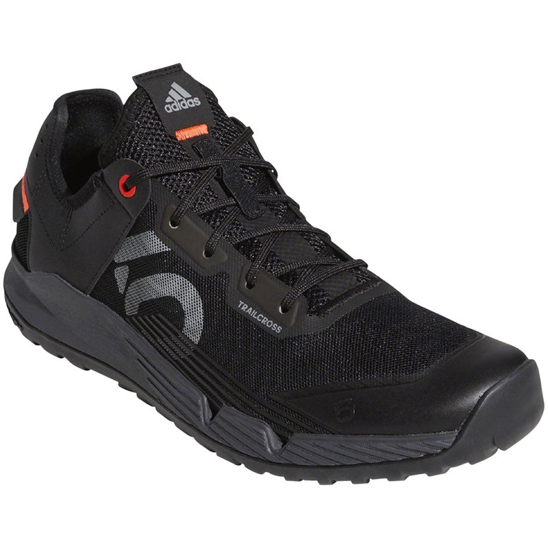 Five Ten Trailcross LT Flat Shoes – Men’s Core BLK / Gray Two / Solar Red 9.5