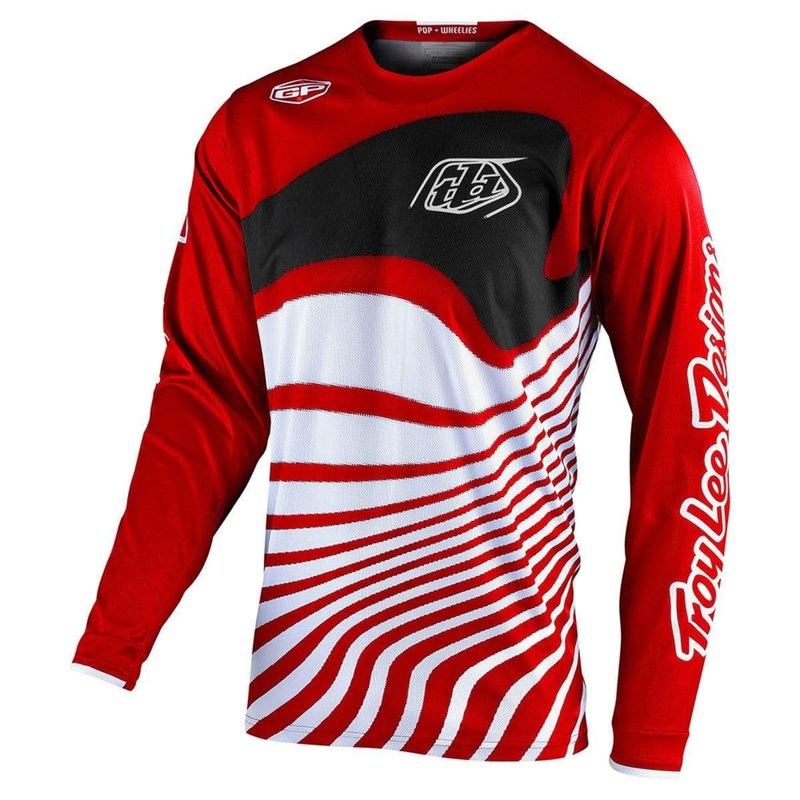 GP Mountain Bike Jersey – Red Red/Black Small