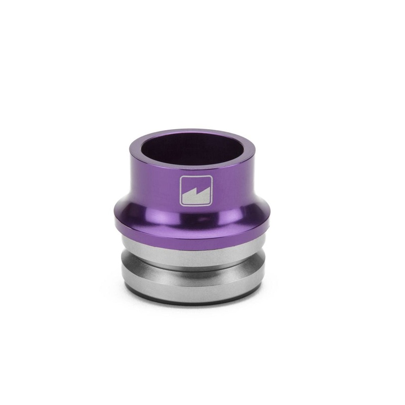Merritt High Top 1-1/8″ Integrated BMX Headset – Purple