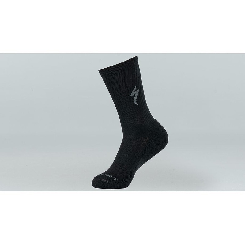 Specialized techno mtb tall sock black l